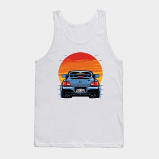 JDM Subaru Impreza WRX STi Bugeye 2000 car Tank Top